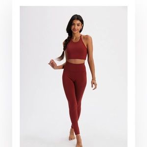 Bordeaux Luxe Legging